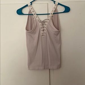 Pink camisole